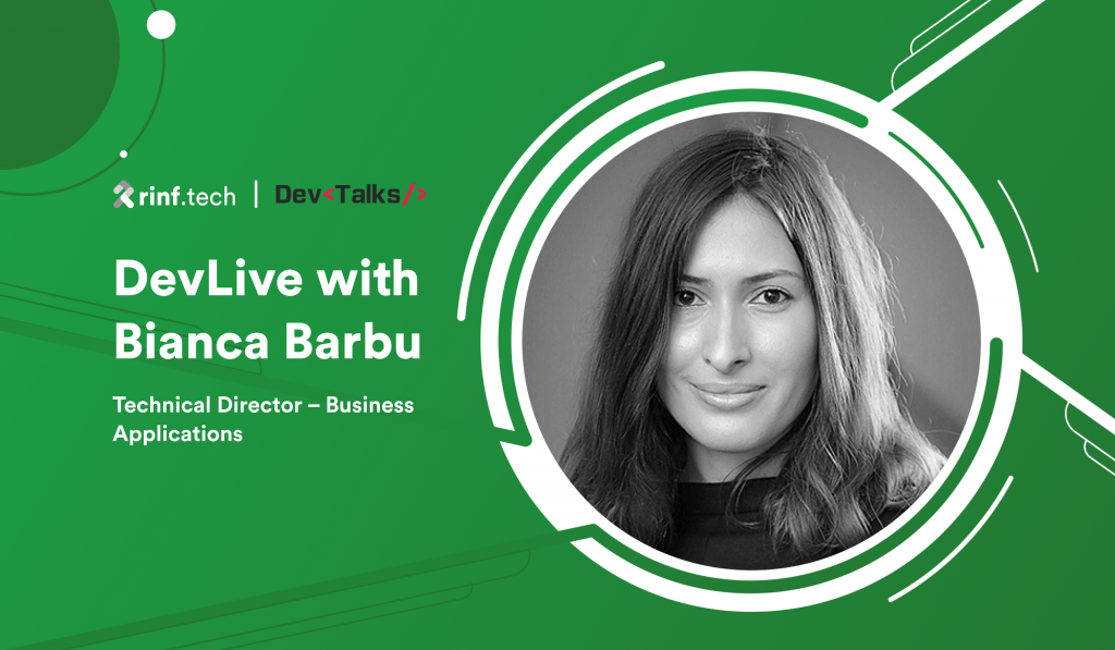 DevTalks with Bianca Barbu