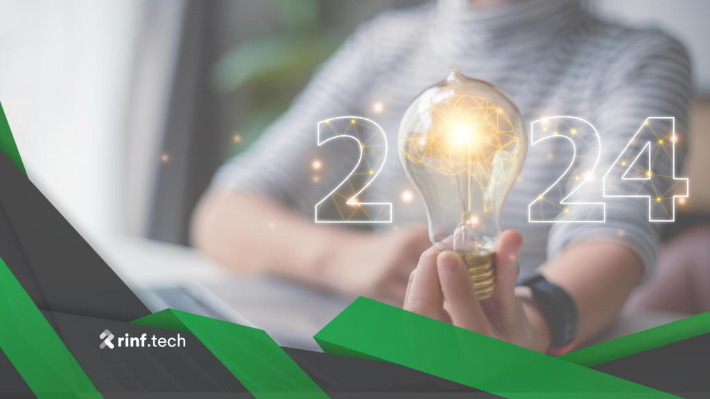 2024 technology trends in fintech, retail, manufacturing, energy and other industries